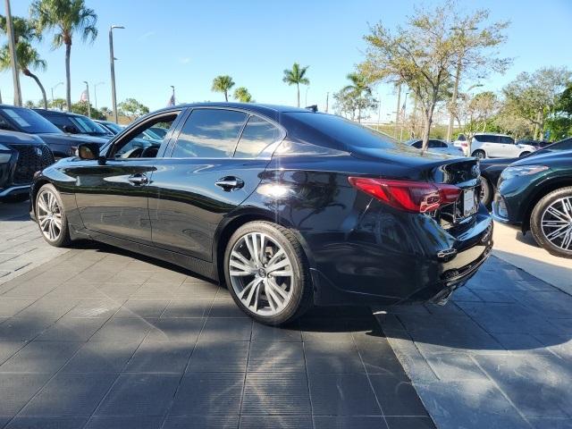 used 2024 INFINITI Q50 car, priced at $32,995