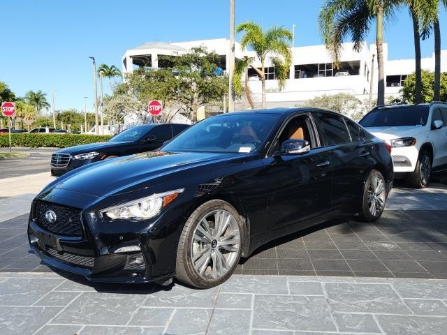 used 2024 INFINITI Q50 car, priced at $32,995