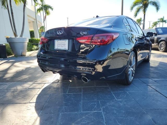 used 2024 INFINITI Q50 car, priced at $32,995