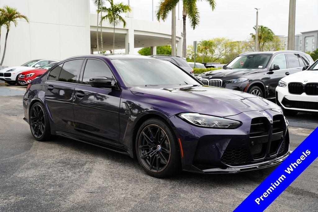 used 2023 BMW M3 car, priced at $73,999