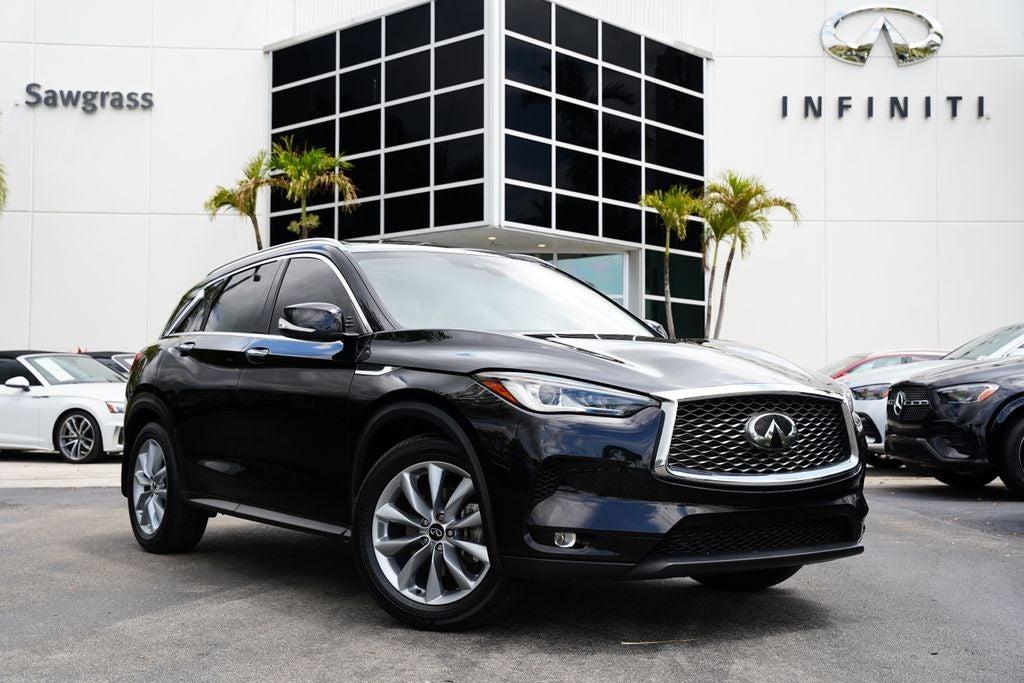 used 2022 INFINITI QX50 car, priced at $26,995