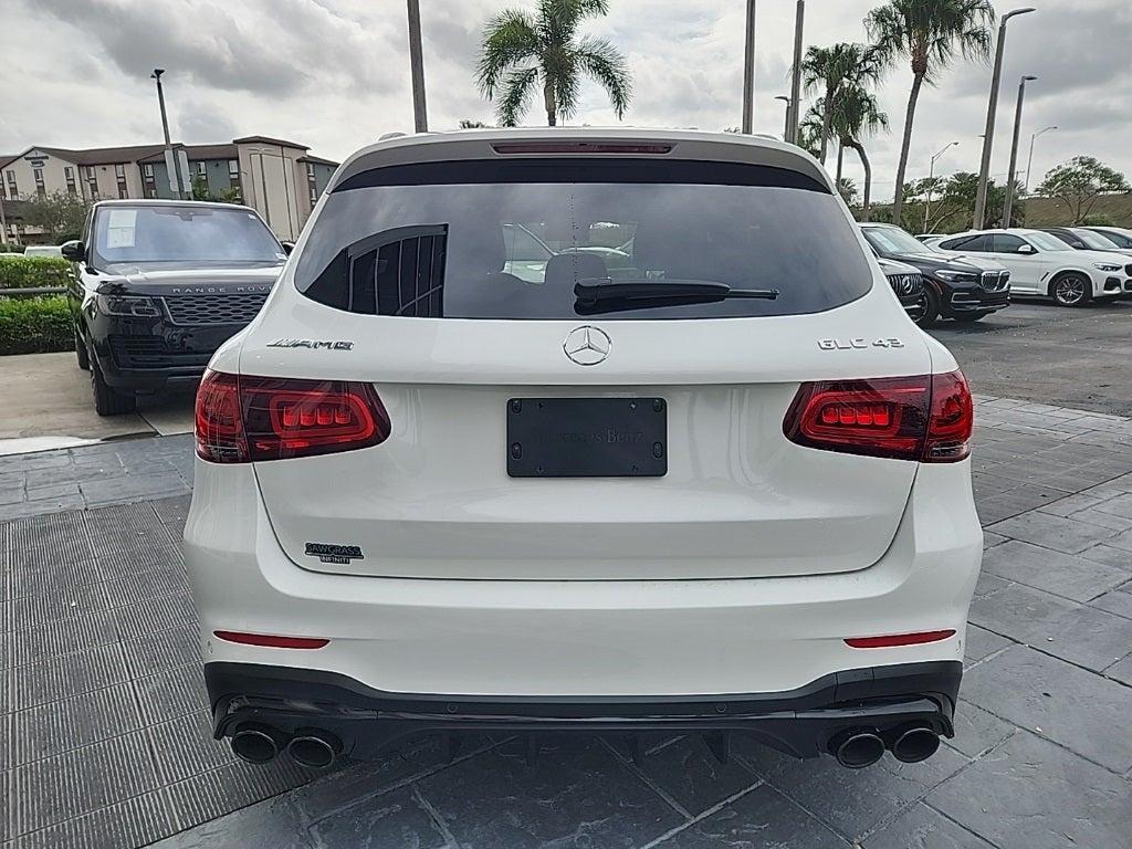 used 2021 Mercedes-Benz AMG GLC 43 car, priced at $36,495