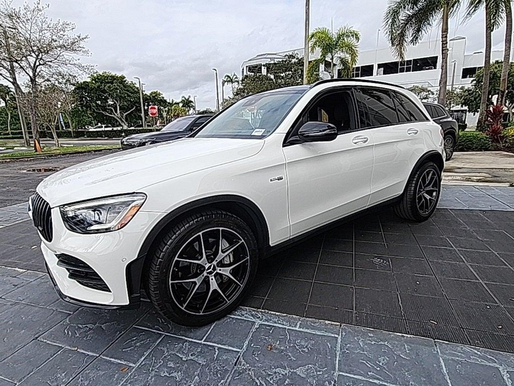 used 2021 Mercedes-Benz AMG GLC 43 car, priced at $36,495