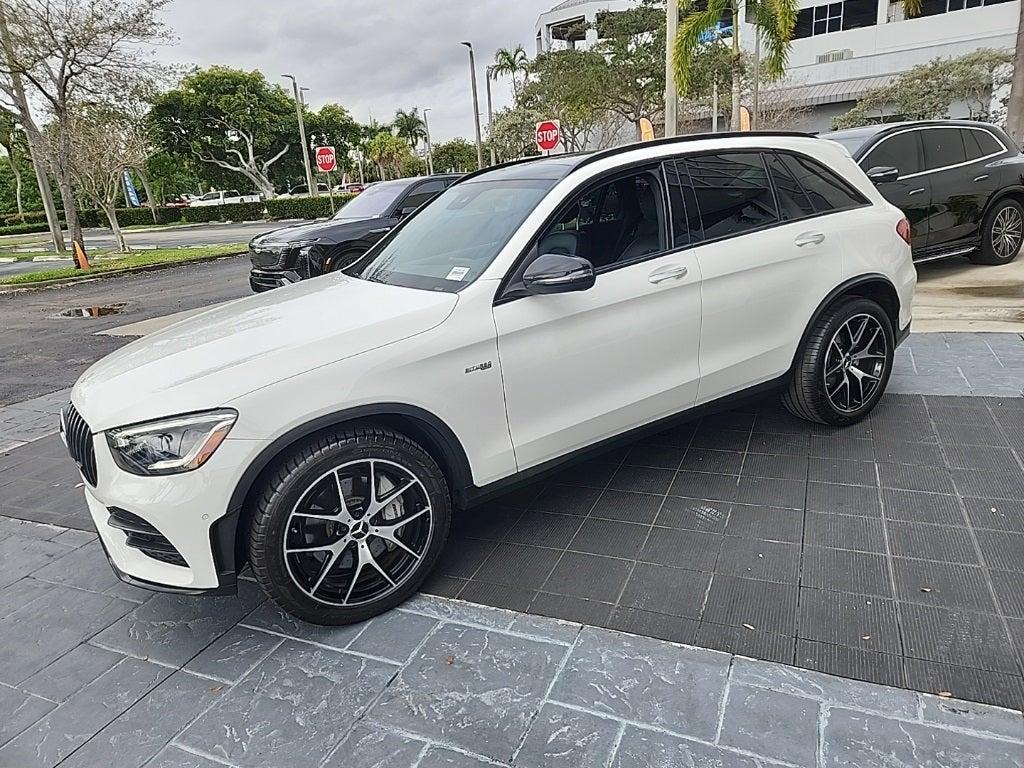 used 2021 Mercedes-Benz AMG GLC 43 car, priced at $36,495