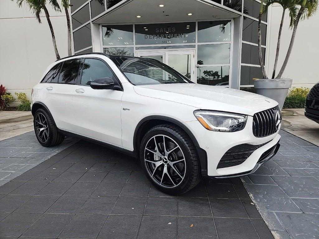 used 2021 Mercedes-Benz AMG GLC 43 car, priced at $36,495