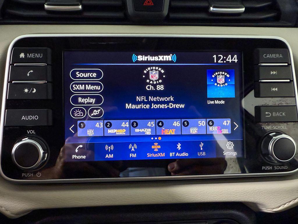 used 2021 Nissan Versa car, priced at $12,000