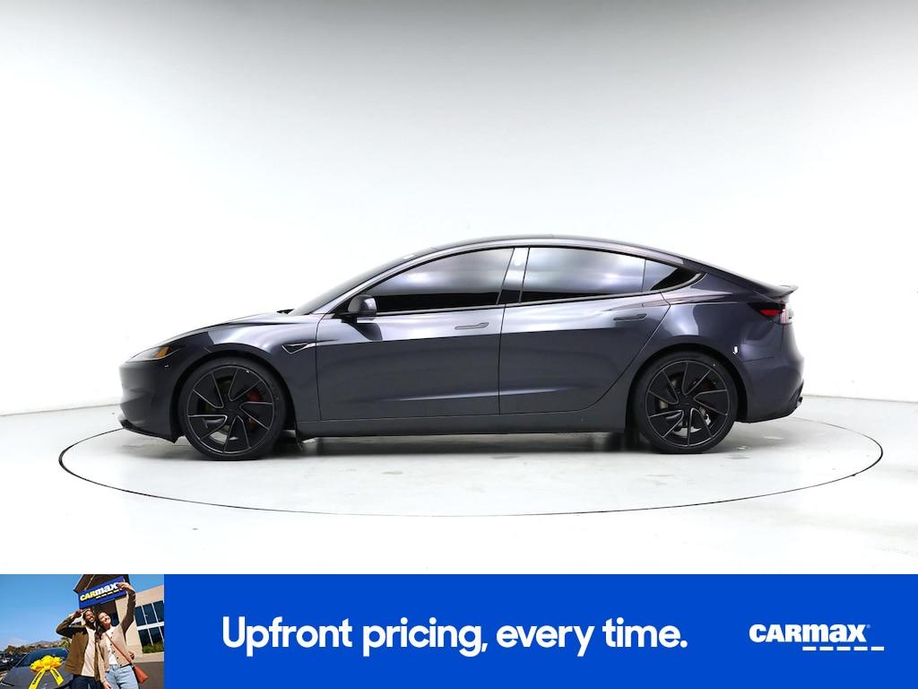 used 2025 Tesla Model 3 car, priced at $44,998