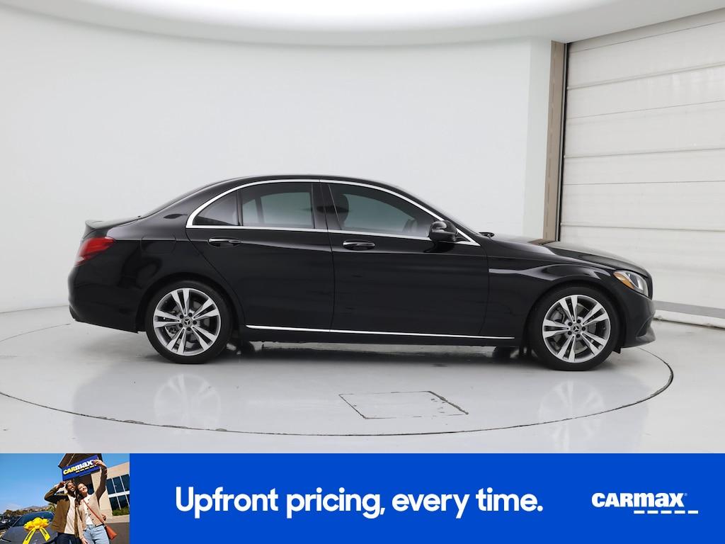 used 2018 Mercedes-Benz C-Class car, priced at $18,998
