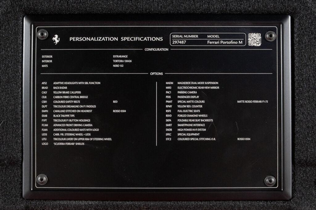 used 2023 Ferrari Portofino M car, priced at $295,000