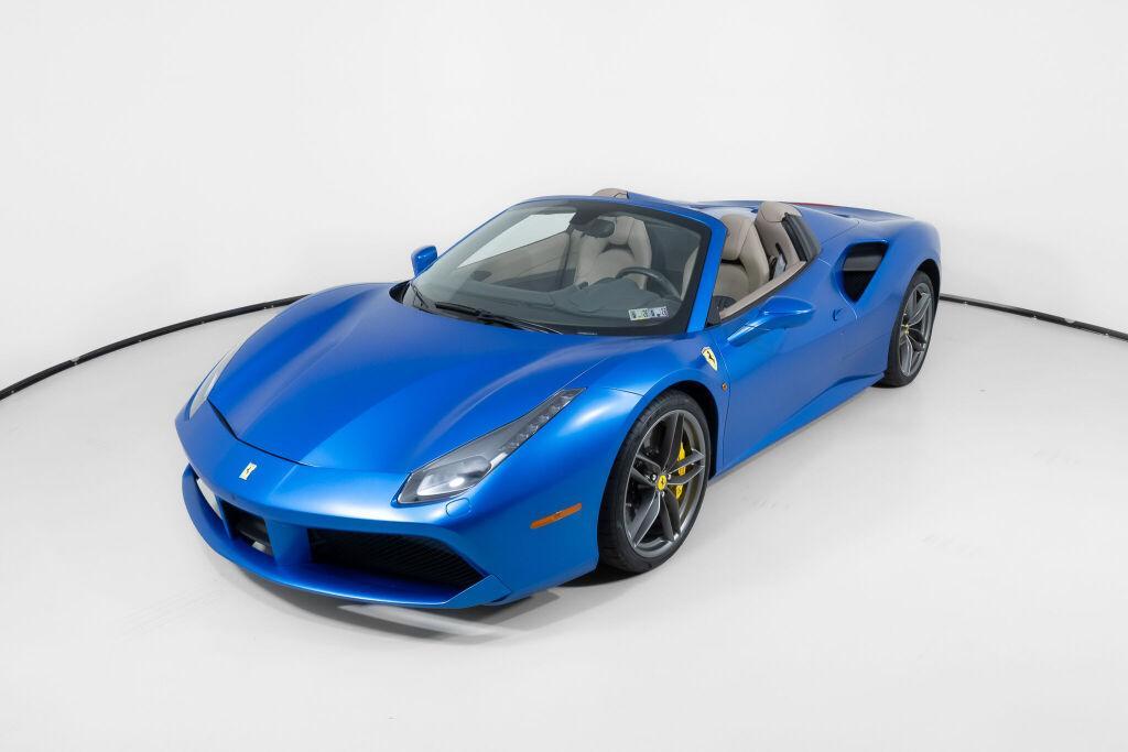 used 2018 Ferrari 488 Spider car, priced at $319,000