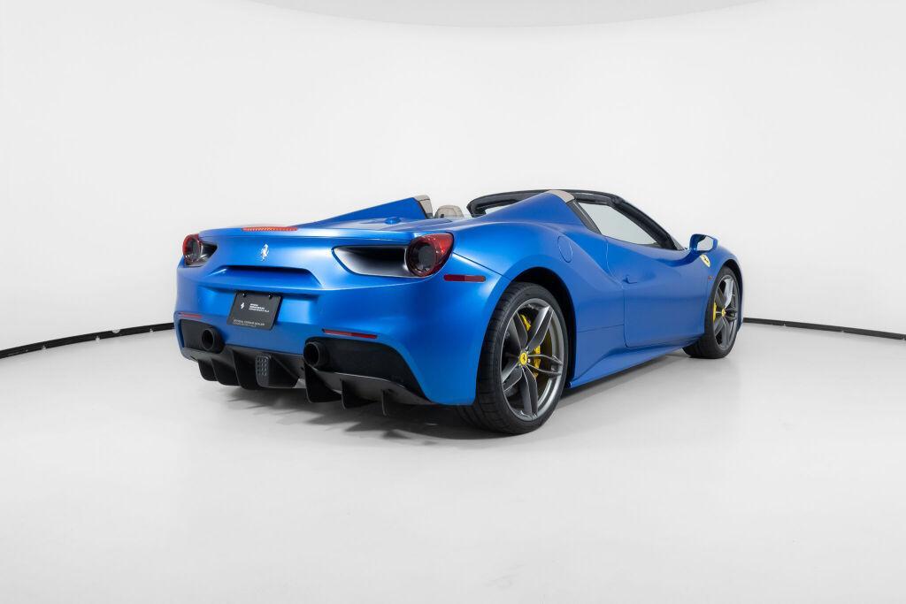 used 2018 Ferrari 488 Spider car, priced at $319,000
