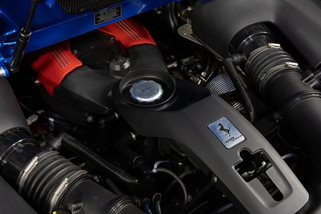 used 2018 Ferrari 488 Spider car, priced at $319,000