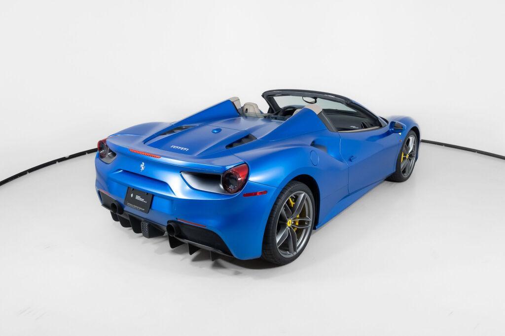 used 2018 Ferrari 488 Spider car, priced at $319,000