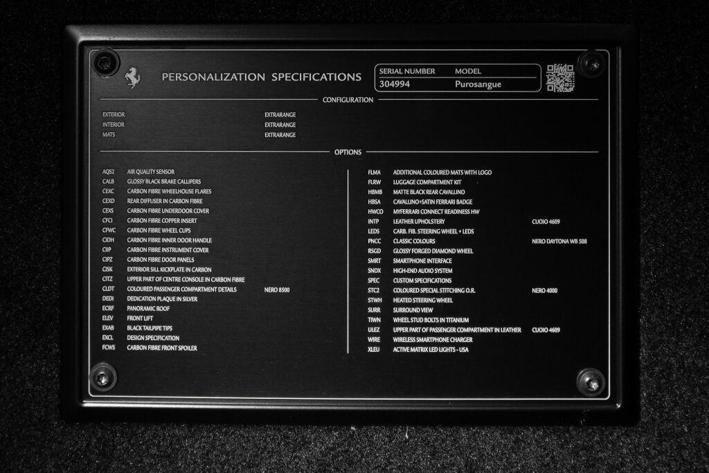 used 2024 Ferrari Purosangue car, priced at $599,000