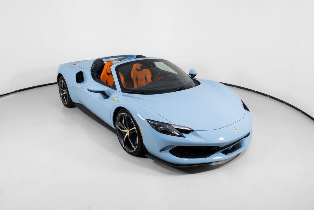 used 2024 Ferrari 296 GTS car, priced at $429,900