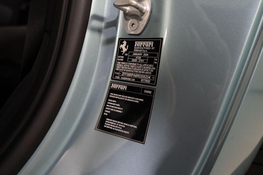 used 2024 Ferrari Roma Spider car, priced at $289,000