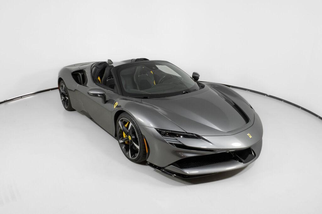 used 2022 Ferrari SF90 Spider car, priced at $589,000