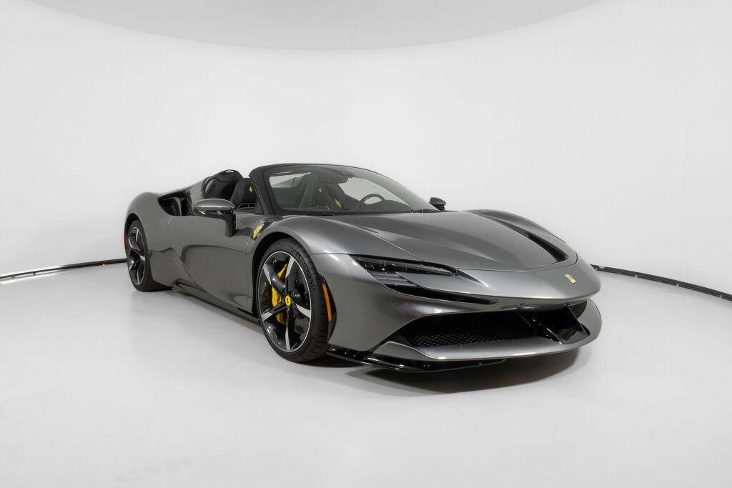 used 2022 Ferrari SF90 Spider car, priced at $589,000