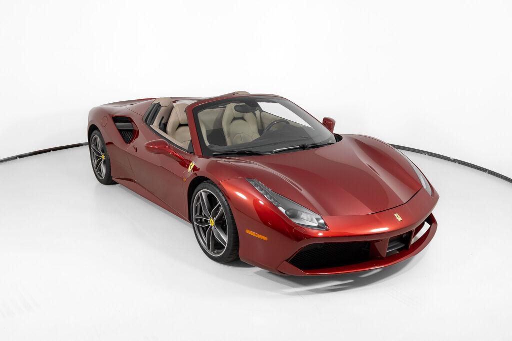 used 2019 Ferrari 488 Spider car, priced at $450,022