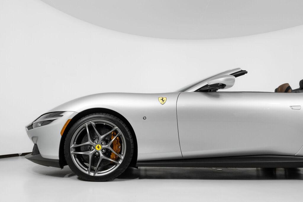used 2024 Ferrari Roma Spider car, priced at $299,000