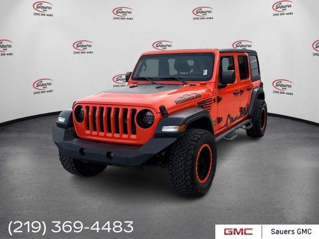 used 2018 Jeep Wrangler Unlimited car, priced at $20,900