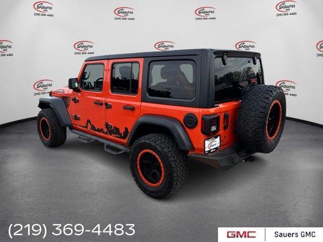 used 2018 Jeep Wrangler Unlimited car, priced at $20,900