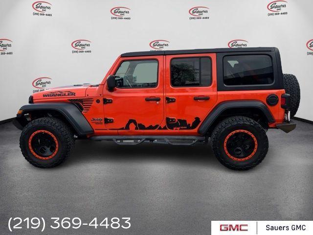 used 2018 Jeep Wrangler Unlimited car, priced at $20,900