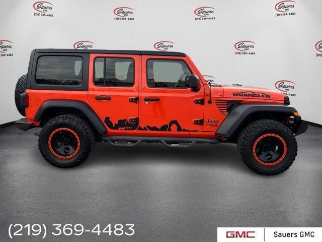 used 2018 Jeep Wrangler Unlimited car, priced at $20,900