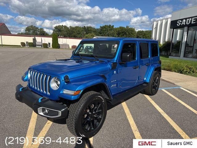 used 2022 Jeep Wrangler Unlimited 4xe car, priced at $29,337