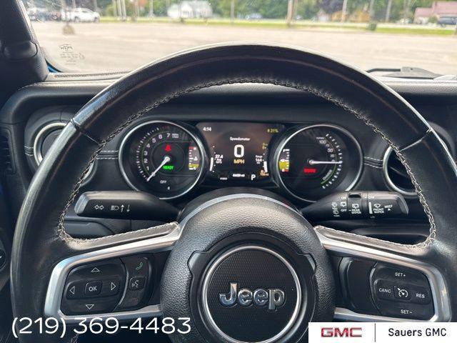 used 2022 Jeep Wrangler Unlimited 4xe car, priced at $29,337