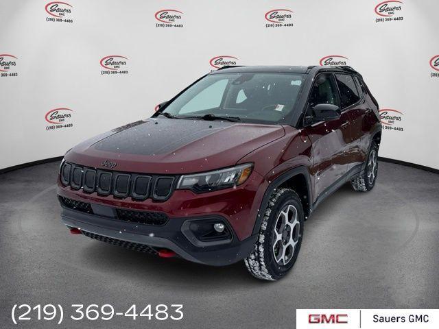used 2022 Jeep Compass car, priced at $23,747