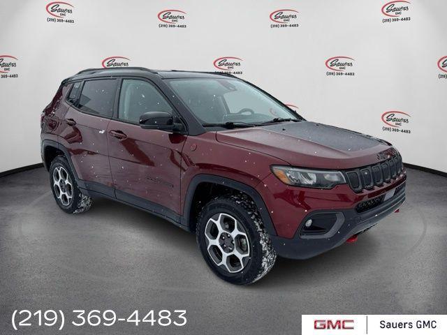 used 2022 Jeep Compass car, priced at $23,747