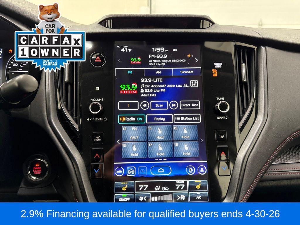 used 2025 Subaru Legacy car, priced at $29,999