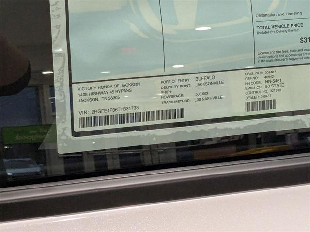 new 2026 Honda Civic Hybrid car, priced at $31,045