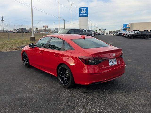 used 2025 Honda Civic Hybrid car, priced at $28,678