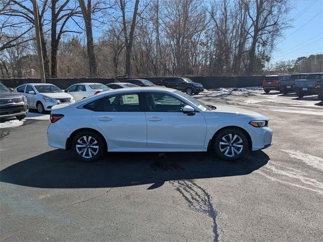 new 2026 Honda Civic car, priced at $26,345
