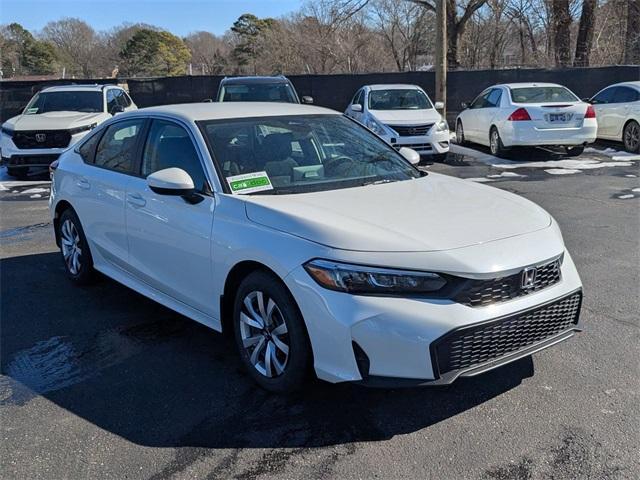 new 2026 Honda Civic car, priced at $26,345