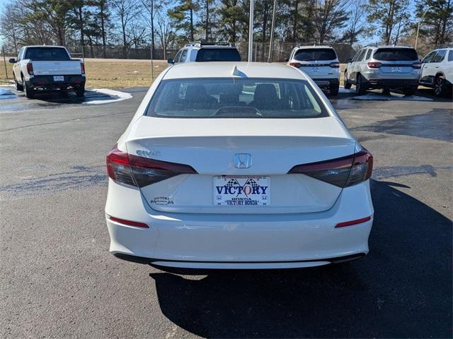 new 2026 Honda Civic car, priced at $26,345