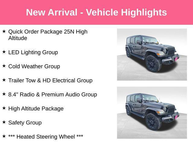used 2021 Jeep Wrangler Unlimited car, priced at $32,300