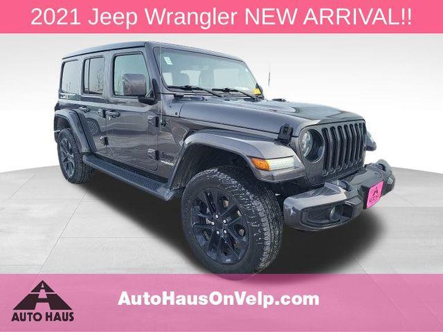 used 2021 Jeep Wrangler Unlimited car, priced at $32,300