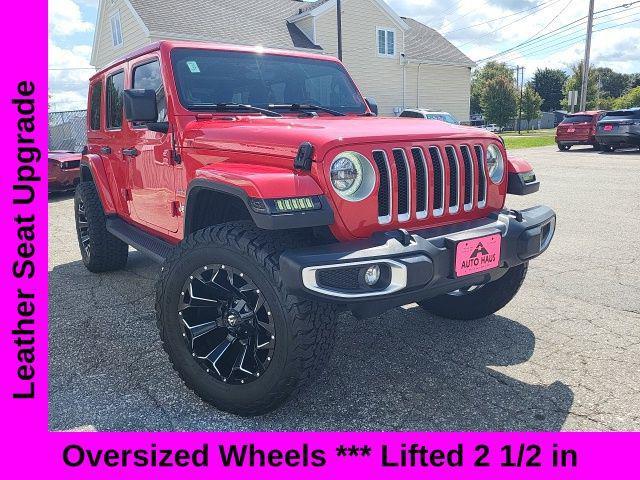 used 2021 Jeep Wrangler Unlimited car, priced at $28,000