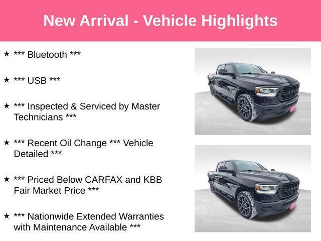 used 2020 Ram 1500 car, priced at $34,500