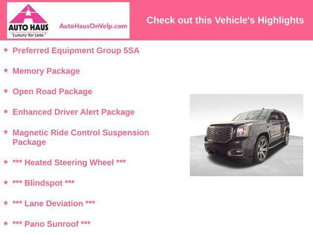 used 2018 GMC Yukon car, priced at $30,000