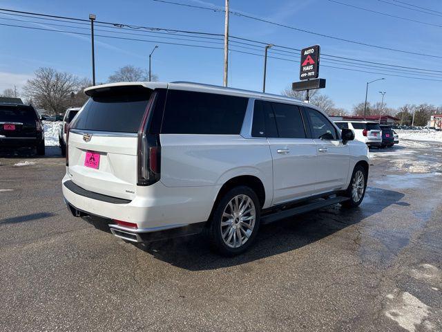 used 2021 Cadillac Escalade ESV car, priced at $48,000