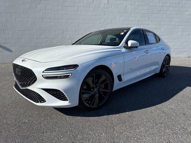 used 2022 Genesis G70 car, priced at $32,600