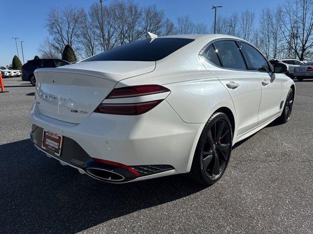 used 2022 Genesis G70 car, priced at $32,600