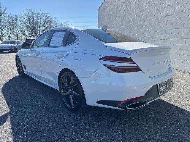 used 2022 Genesis G70 car, priced at $32,600