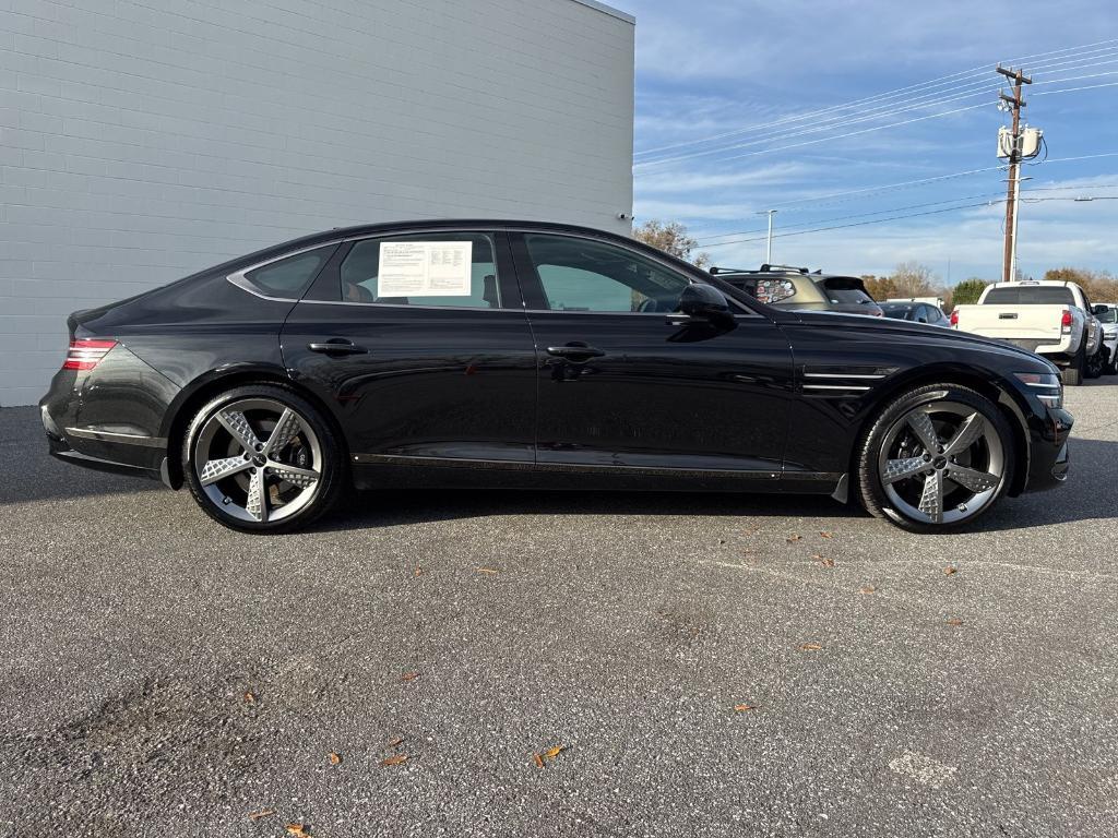 used 2025 Genesis G80 car, priced at $60,900