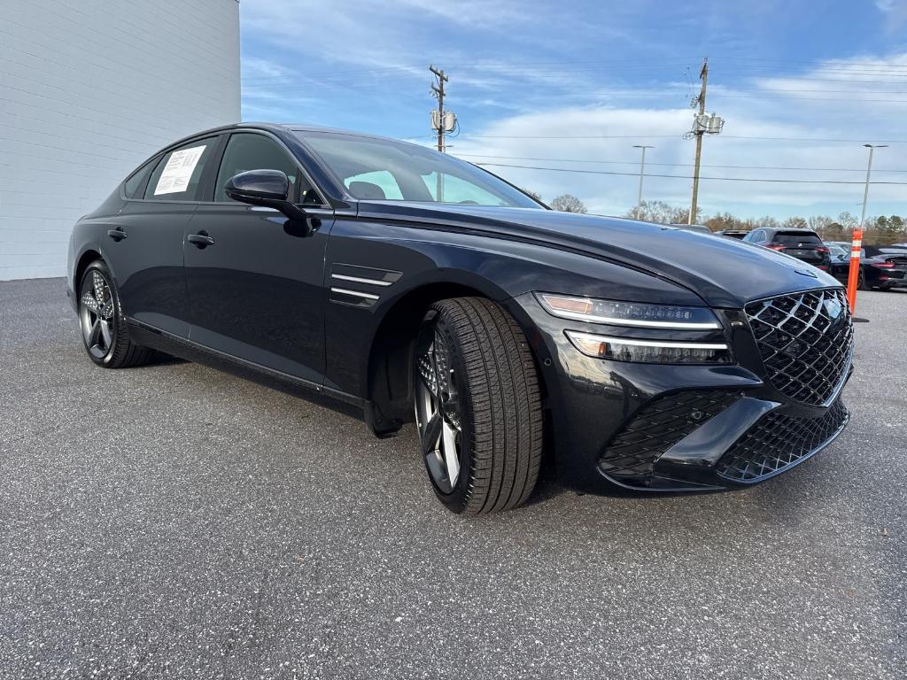 used 2025 Genesis G80 car, priced at $60,900