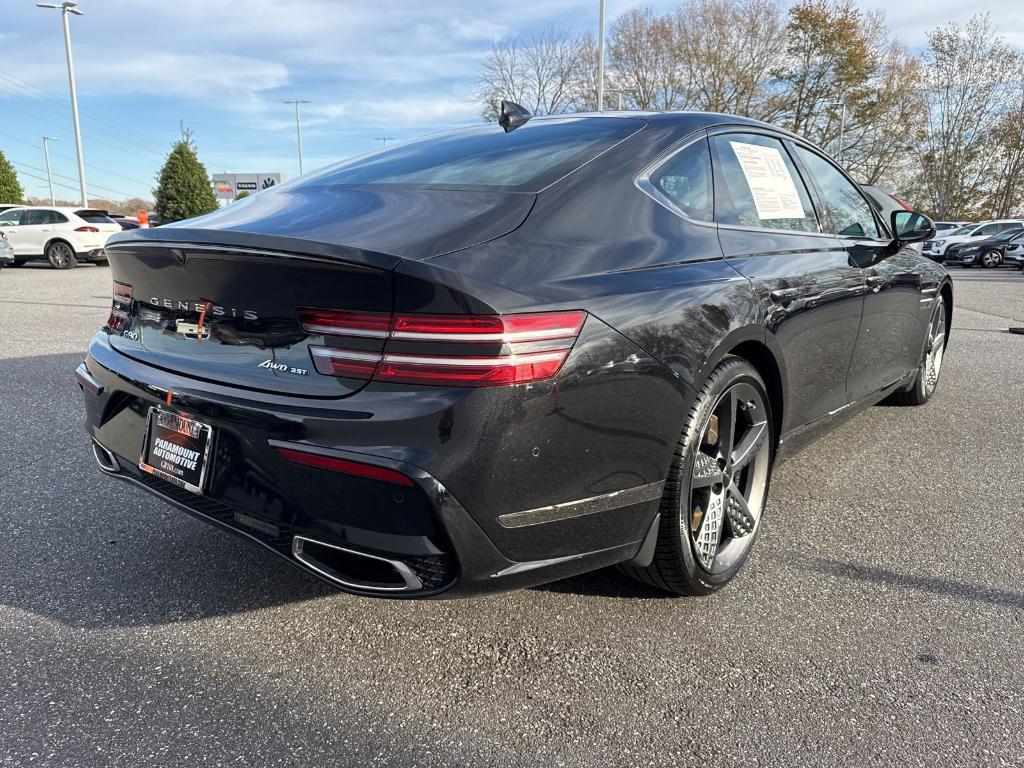 used 2025 Genesis G80 car, priced at $60,900